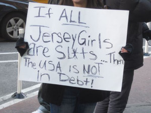 The Jersey Shore Protest Sign Generator