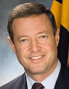 Martin O'Malley as a 27-year-old groom