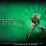 Kevin Garnett Boston Celtics Cartoo