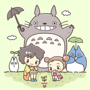 Requested♦ Totoro Chibi Girl ~ Maya ー(￣～￣)ξ