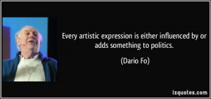 Every artistic expression is either influenced by or adds something to ...