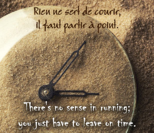 French Quote on Time