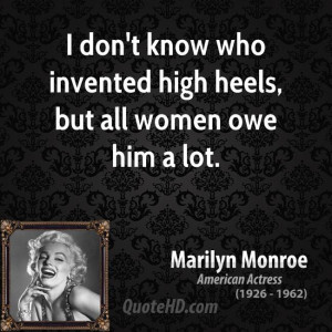 marilyn monroe women quote