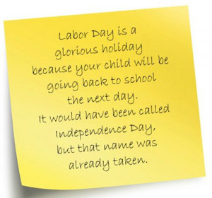 Humorous Labor Day Poems: Funny Poem For Kids About Labor Day Is A ...