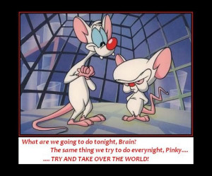 Related Pictures Pinky And The Brain Meme