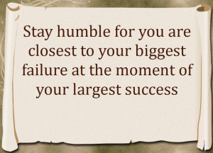 Stay Humble