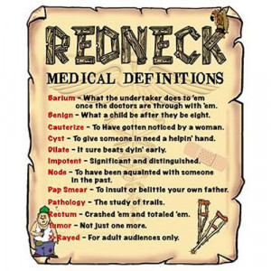 Redneck Medical Definitions – Garden Flag
