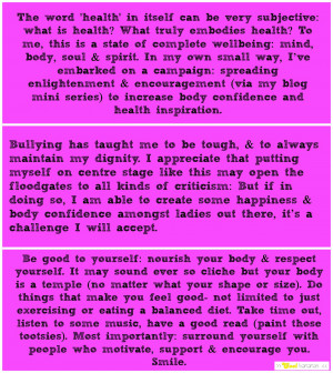 motivation, body confidence, health, cool bananas, cool bananas blog ...