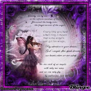 ... using all the angel quotes that I won with and came with - Angel Quote