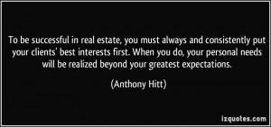 More Anthony Hitt Quotes