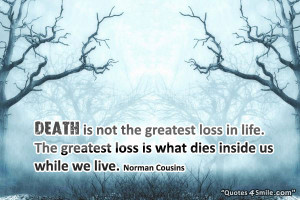 Grief and Loss Death Quote