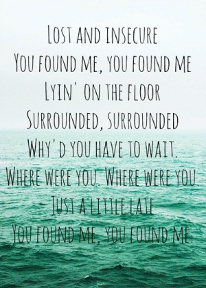 The Fray---You Found Me ️