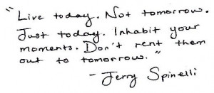 jerry spinelli tags # submission # jerry spinelli # inspirational agua ...