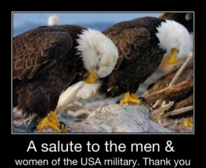 Many Thanks to Our Military