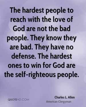 Quotes About Self Righteous People