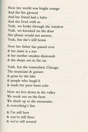 Jim Morrison Poem For Pamela