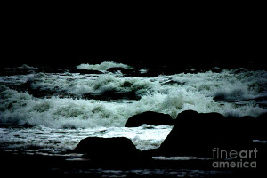 Stormy Seas At Night