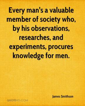 James Smithson Quotes