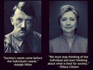 This Hillary Clinton Quote is Eerily Similar to One of Adolf Hitler ...