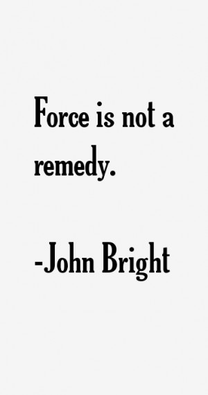 John Bright Quotes & Sayings
