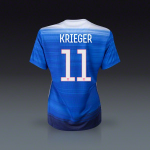 Ali Krieger USA Womens Away Jersey 2015