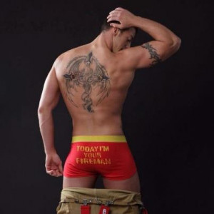 Can't beat a hot fireman for a hero, right?