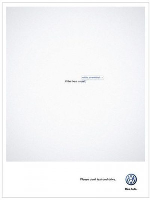 Volkswagen | Please don't text and drive