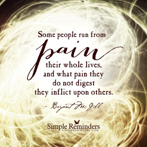 Acknowledging and processing your pain