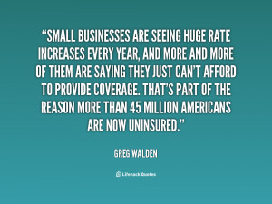 Small businesses are seeing huge rate increases every year, and more ...