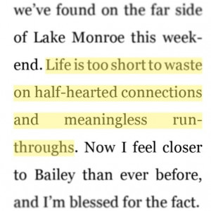 My favorite quote by my favorite author!! - Karen Kingsbury