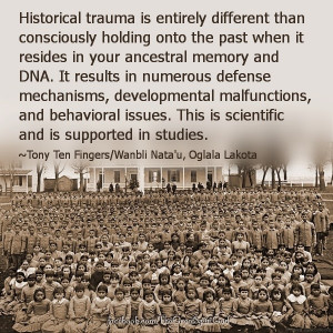 Native American children were forced into boarding schools, taken away ...