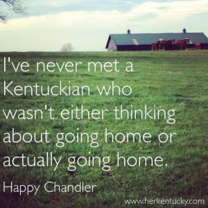 love my Old Kentucky Home.
