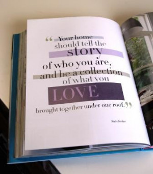 Decorate is a compilation of advice, quotes and pictures from well ...