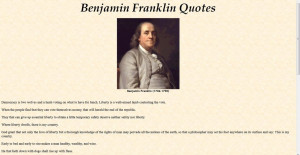 Ben Franklin Quotes wallpaper