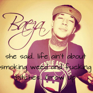 ... tags for this image include: baeza, cute, weed, rapper and sexy