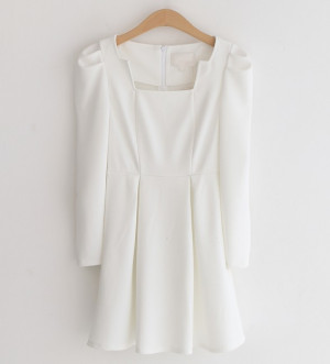 dresses-elegant-white-square-neck-long-sleeve-pleated-dress-006039.jpg