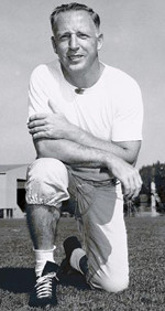 John McKay as an assistant coach at Oregon in the 1950's.