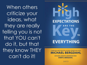 Michael Bergdahl, High Expectations are the Key to Everything