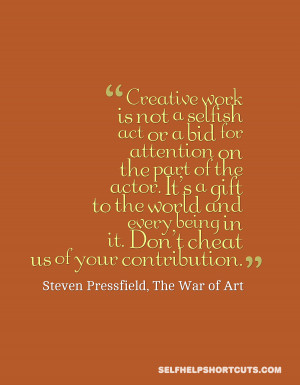 Quote About Being Creative Art