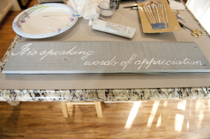 Create Your Own Stenciled Wood Panels