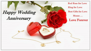 This is Quotations Pictures about Happy Wedding Anniversary, Red Rose ...