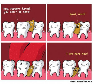 humor dentist dental assistantLaugh, Eating Popcorn, True, Funny ...