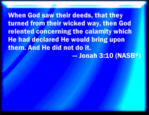 Jonah 3:10 Bible Verse Slides