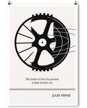 Black-and-While Minimalist Artwork Paired with Quotes by Famous ...