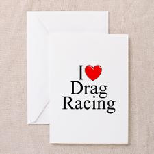 Drag Racing Greeting Cards