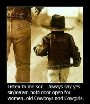 True Cowboys do