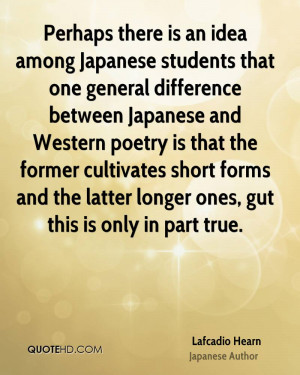among Japanese students that one general difference between Japanese ...