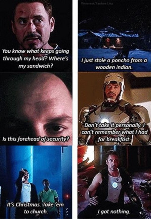 Iron Man 3 Funny Quotes