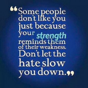 Motivational Quotes About Haters. QuotesGram