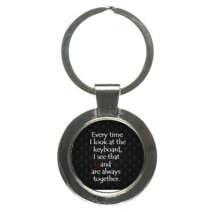 Love Quotes About Keyboard Keychain